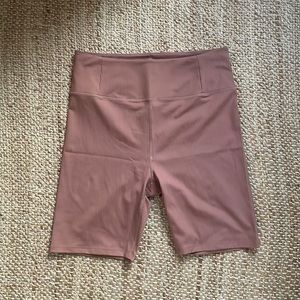 Girlfriend Collective Pink Bike Shorts